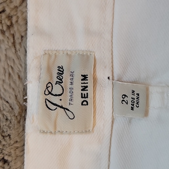 J. Crew Trademark White Denim Skirt - Picture 3 of 3